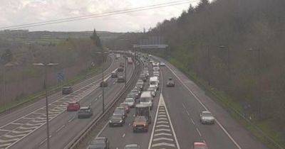M4 sees delays as Easter getaway begins and crash shuts main road - live updates