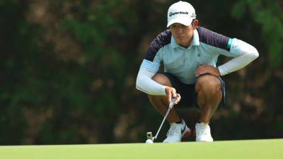 Keita Nakajima leads way as storms stop play at Indian Open