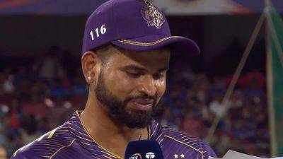 "Two Teams Given To Me": Skipper Shreyas Iyer Confused About KKR XI vs RCB, Leads To Hilarious Situation
