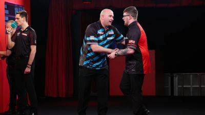 Luke Humphries - James Wade - Rob Cross - Rob Cross eases past Josh Rock and Keane Barry at UK Open - rte.ie - Britain - Denmark