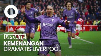 Darwin Núñez - Darwin Nunez Pahlawan Kemenangan Liverpool Atas Forest - sport.detik.com