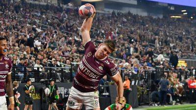 Rob Gronkowski - David Becker - Rugby star takes page out of Rob Gronkowski's book as NRL dazzles in Las Vegas - foxnews.com - Usa - South Africa