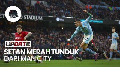 Man City Vs Man United: Phil Foden Cetak Brace, The Citizen Menang 3-1