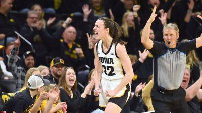Caitlin Clark - Indiana Fever, more react to Caitlin Clark breaking NCAA scoring record - ESPN - espn.com - state Indiana - state Minnesota - state Iowa - state Ohio