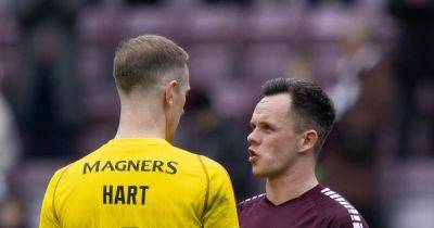Joe Hart - Steven Naismith - Jorge Grant - Lawrence Shankland - Lawrence Shankland can't reveal what Joe Hart REALLY told him but Hearts skipper delighted he got last Celtic laugh - dailyrecord.co.uk