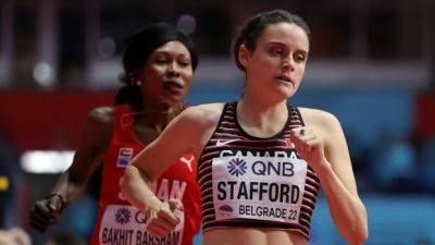 Canada's Lucia Stafford places 11th in 1,500m as indoor worlds come to a close