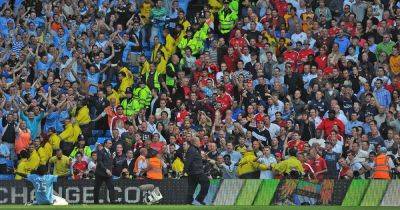 'A prisoner is out' - The infamous Man City vs Arsenal celebration that knocked a steward out