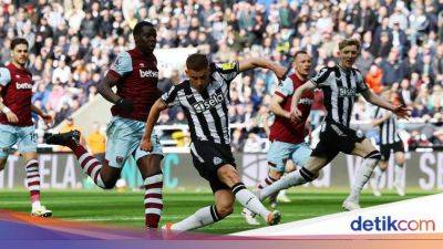 Newcastle Vs West Ham: Hujan Gol Tercipta, The Magpies Menang 4-3
