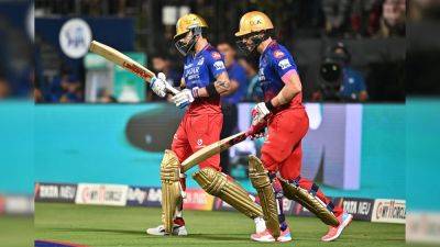 "Faf Du Plessis At No. 3, Drop...": India Great Suggests Huge Changes In RCB Playing XI