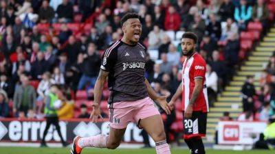 Fulham fight back from two goals down to earn 3-3 draw at Sheffield United