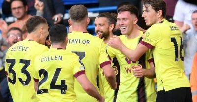 Ten-man Burnley come from behind against Chelsea with Cullen and O'Shea goals