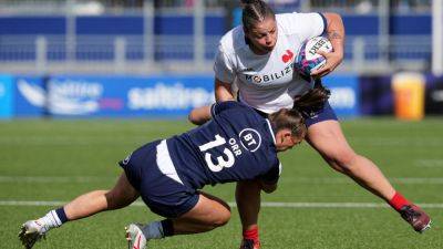 France overcome Scotland in Women's Six Nations - france24.com - France - Scotland - Ireland - county Bryan