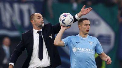 Lazio's Tudor delighted with debut win over Juve
