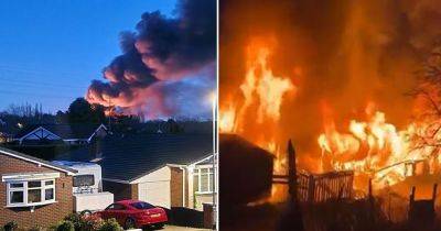 Oldham fire LIVE updates as firefighters at scene following huge blaze - manchestereveningnews.co.uk - county Oldham