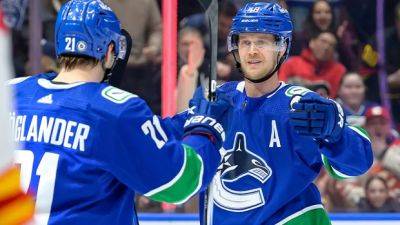 Pacific-leading Canucks clinch 1st Stanley Cup playoff berth since 2020