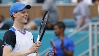 Flawless Sinner shines to win Miami Open