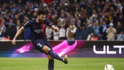 Vitinha and Ramos strikes secure 2-0 win for 10-man PSG at Marseille