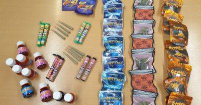 Warning after cannabis 'disguised as children's sweets' uncovered from 'suspicious' car