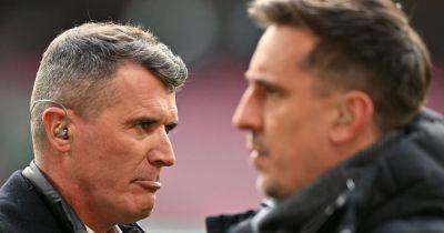 Gary Neville and Roy Keane disagree on Manchester United top four chances