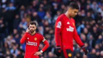 Bruno Fernandes admits Champions League spot an uphill task for Manchester United after derby setback