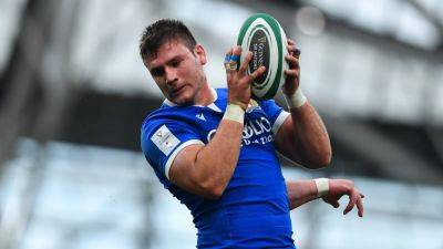 Italy flanker Jake Polledri forced to retire aged 28