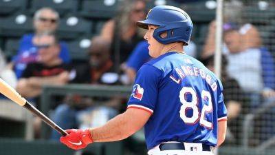 Rangers' Wyatt Langford turning heads at MLB spring training - ESPN - espn.com - state Arizona - state Texas