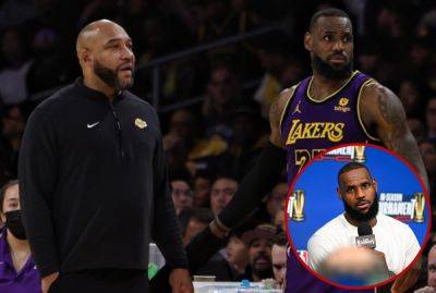 Darvin Ham - LeBron James Is Actively Hating On His Coach - foxnews.com - Los Angeles - state California