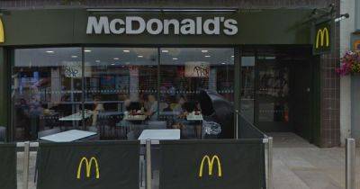 Tragedy as man dies after being found 'unresponsive' outside McDonald's
