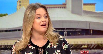 Emily Atack says 'I wasn't going to say this' as she makes baby announcement live on BBC Breakfast