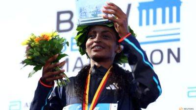 Brigid Kosgei - Stellar London Marathon field targets women-only world record - channelnewsasia.com - Ethiopia - Kenya - county Marathon