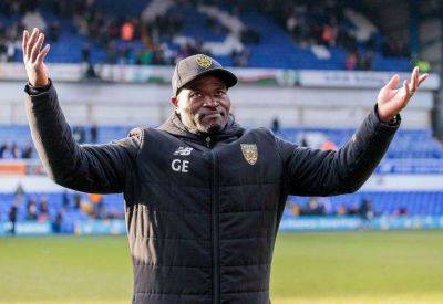 Maidstone United manager George Elokobi signs contract extension to the summer to 2026