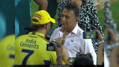 After 'MS Dhoni In The Making' Comment On India Star, Sunil Gavaskar Clarifies And Says This