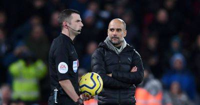 Man City set for Liverpool reunion with referee who sparked Pep Guardiola anger