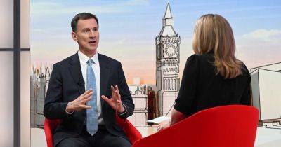 Jeremy Hunt - Budget Live: Chancellor Jeremy Hunt expected to cut 2p from National Insurance - walesonline.co.uk