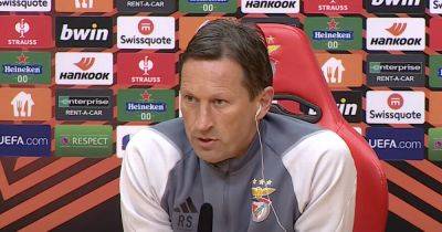 Benfica wary of 'straight and direct' Rangers as Roger Schmidt shuts down rumour he could be sacked