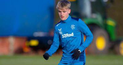 Ross McCausland hands Rangers major injury boost as winger trains ahead of flying out for Benfica clash