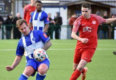 Herne Bay boss Steve Lovell vows side won’t sit back – despite weekend hosts Three Bridges beating title-chasing Cray Valley 5-4 – after two see red for Bay in derby defeat