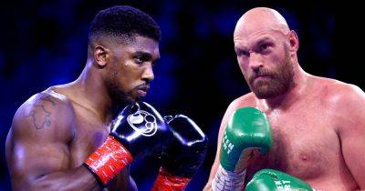 Tyson Fury meets with Anthony Joshua and vows to 'smash' heavyweight rival Oleksandr Usyk