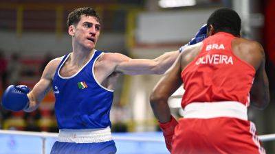 Paris Olympic - Aidan Walsh bows out of Olympic qualifying tournament - rte.ie - Italy - Brazil - Uae - Thailand - county Walsh