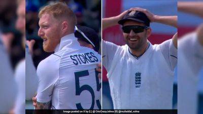 James Anderson - Rohit Sharma - Brendon Maccullum - Watch: Ben Stokes Clean-Bowls Rohit Sharma On First Ball Of Series, Leaves England Team In Disbelief - sports.ndtv.com - India