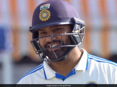 James Anderson - Zak Crawley - Rohit Sharma - Watch: Rohit Sharma's Hilarious Reaction Goes Viral After Umpiring Blunder In Dharamsala Test - sports.ndtv.com - Britain - India