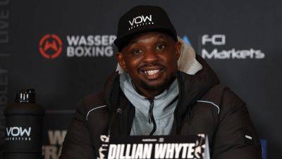 Dillian Whyte to feature on Castlebar card on St Patrick's Day