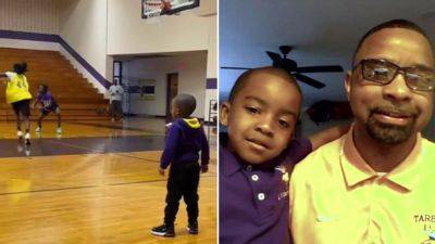 5-year-old assistant basketball coach goes viral for big personality: 'Every day is game day!'