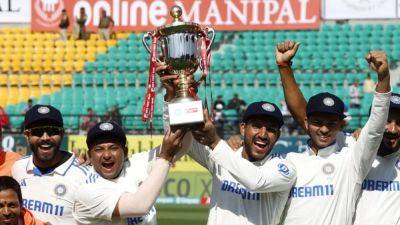 James Anderson - Zak Crawley - Jonny Bairstow - Rohit Sharma - Ravichandran Ashwin - Ashwin wrecks England in Dharamsala, India win series 4-1 - channelnewsasia.com - India