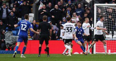 Cardiff City 2-1 Ipswich Town: Wintle and O'Dowda score in stoppage time to produce dramatic turnaround win