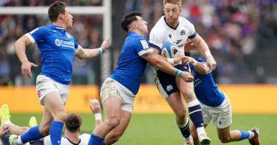 Gregor Townsend - Finn Russell - Zander Fagerson - Blair Kinghorn - Kyle Steyn - Paolo Garbisi - Scotland stunned in Rome as Italy secure rare Six Nations scalp - breakingnews.ie - Italy - Scotland