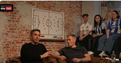 Jamie Carragher and Gary Neville disagree on Liverpool vs Man City Premier League clash