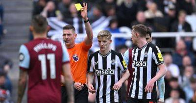 Eddie Howe - Anthony Gordon - Anthony Gordon slams 'ridiculous' Newcastle sending off decision in epic West Ham comeback win - dailyrecord.co.uk
