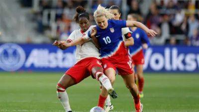 Jessie Fleming - Lindsey Horan - Sophia Smith - Adriana Leon - Alyssa Naeher - Canadian women drop 2nd straight shootout against U.S. to fall in SheBelieves Cup final - cbc.ca - Usa - Canada - county Leon - county Smith - county San Diego