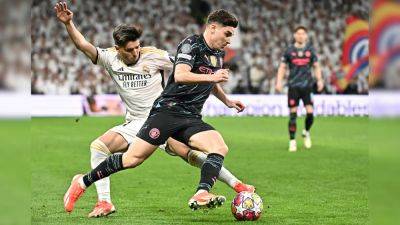 Real Madrid And Manchester City Draw Six-Goal Champions League Thriller